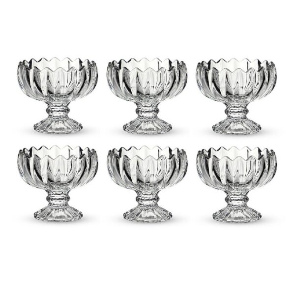 Deli glass - ijscoupe - dessert kommen - snack schaaltjes - tapasschaal - ijsbeker - 120 ml