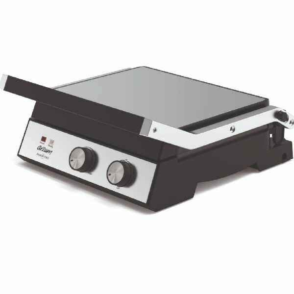 Arzum Panini Pro Grill & Sandwichmaker - Inox - Zilver - 2000W