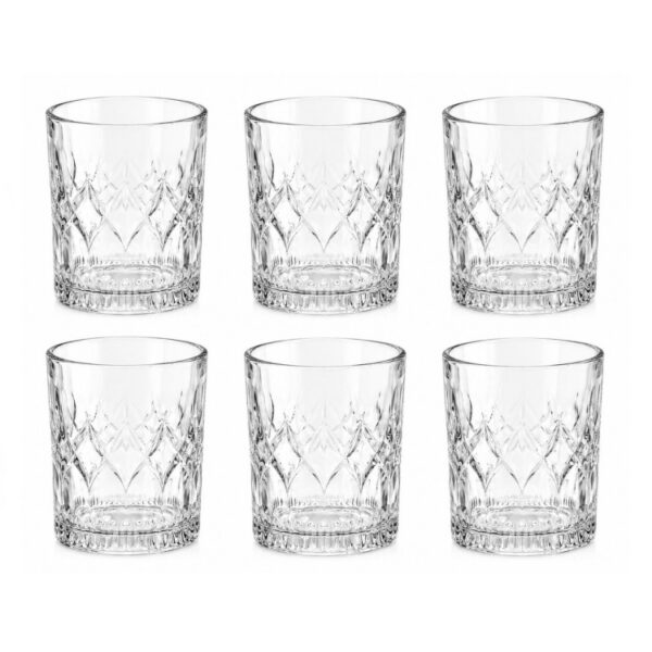 Gerimport | Moon Waterglas - Tumblerglazen - 31cl - 8,50cm - 6 stuks