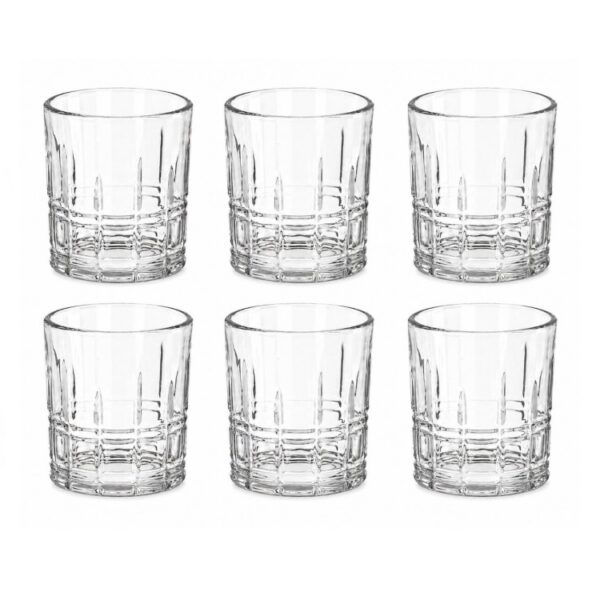 Gerimport | Lotus Waterglas - Tumblerglazen - 23cl - 8,50cm - 6 stuks